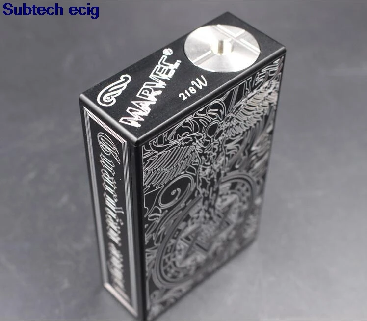 Marvec boîte ange gardien en alliage d'aluminium 18650, double Vape