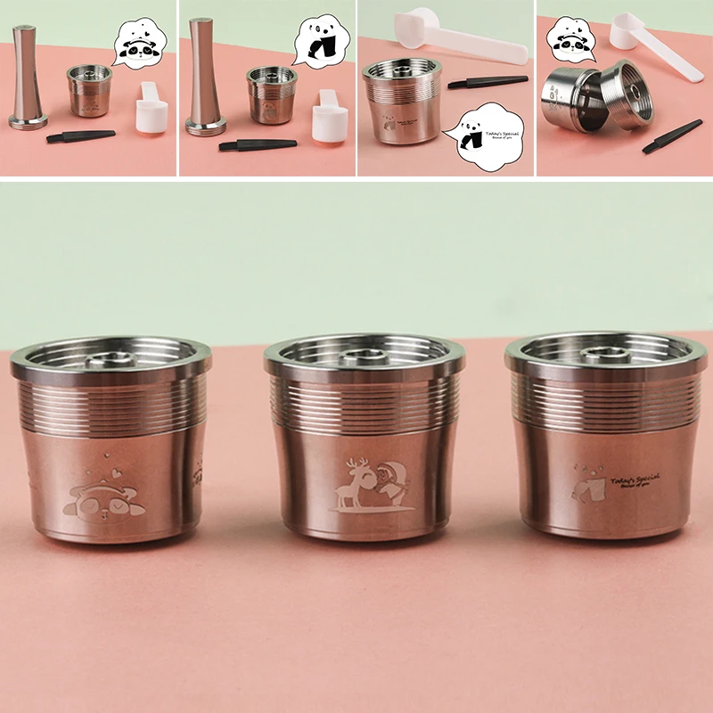 Кофейная капсула+ трамбовочный набор многоразовых для ILLY серии режимов машина кофейная посуда набор комплектов