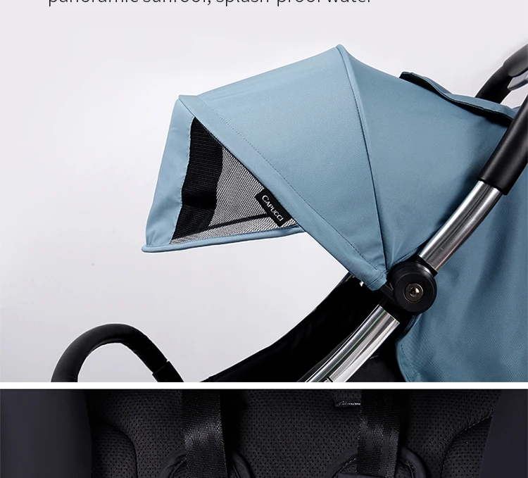 Детская коляска может сидеть и лежать ультра-светильник, портативный складной карманный зонт для детей 0-3 лет