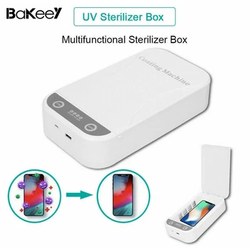

Bakeey DS01 UV Phone Sterilizer Multifunction Watch Disinfection Sterilizer Box for Face Mask Jewelry Cleaner Aromatherapy