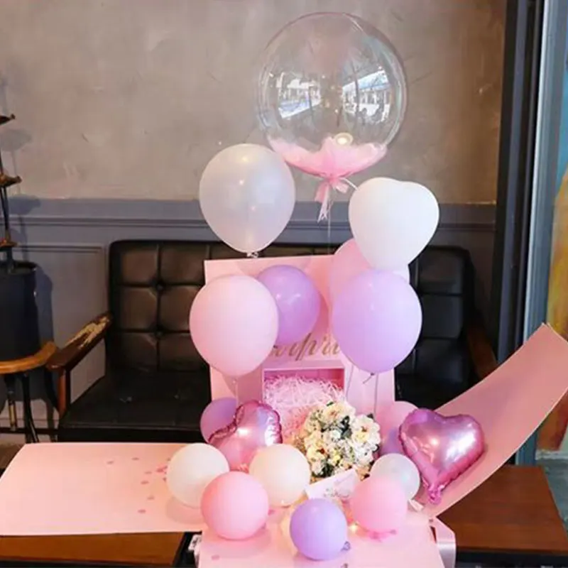 バルーンボックス balloonBOX 風船ボックス お祝い 誕生日 結婚-