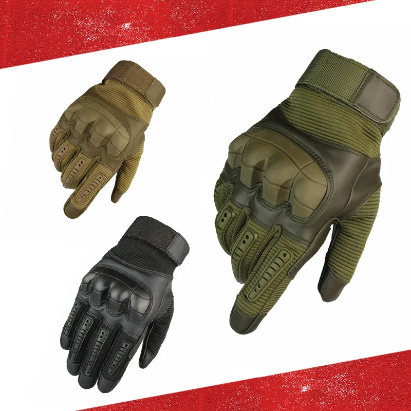 

Men Gloves Touch Screen Paintball Military Tactical Full Finger Airsoft Hiking Outdoor Climbing Riding Army Combat Gloves