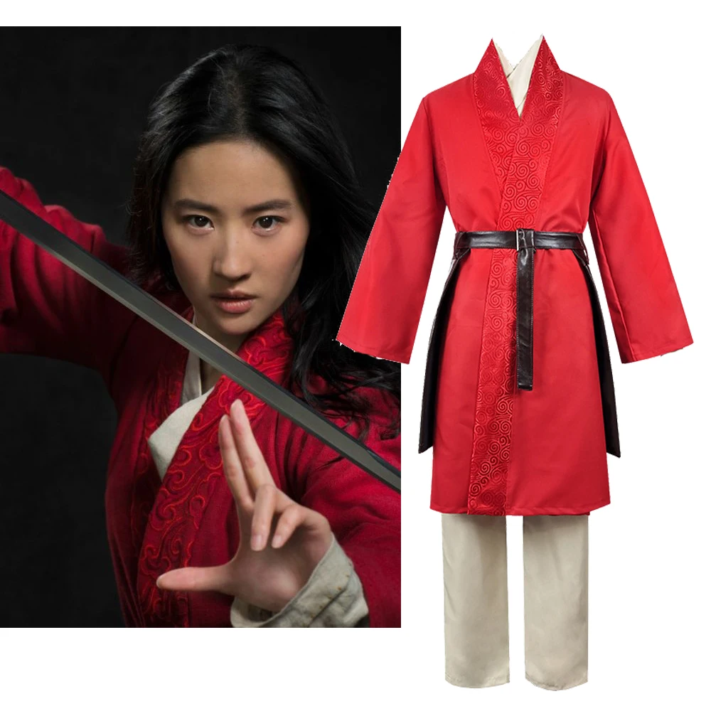 red fancy dress