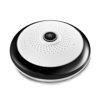 

Ip Camera Fisheye Panoramic Camera 1.3 Million Pixel Round Wireless Home Network Camera Eu Plug