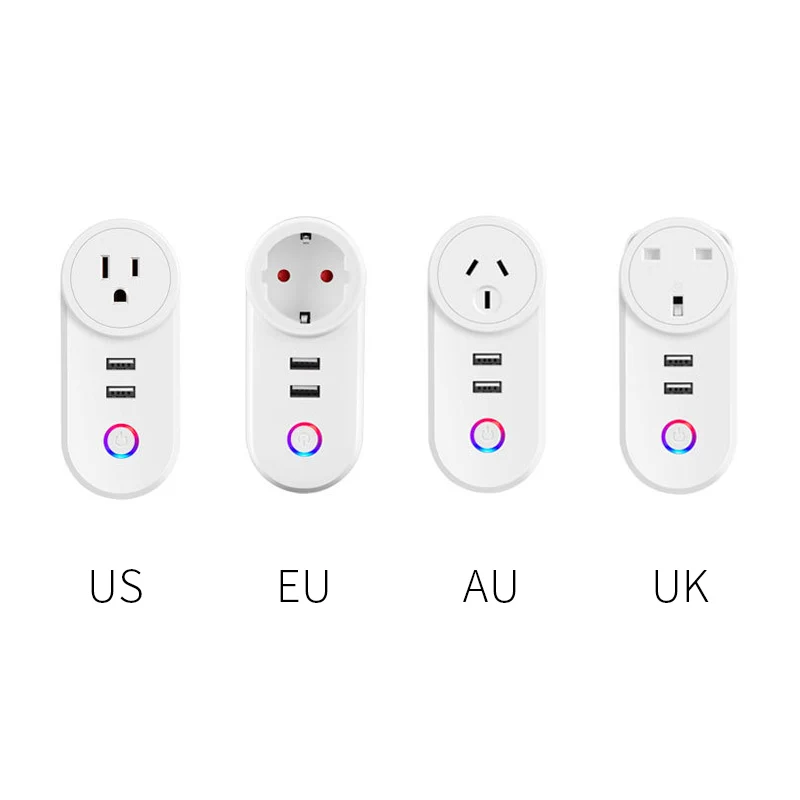Умная розетка сетевой фильтр usb настенная розетка электрические розетки wifi