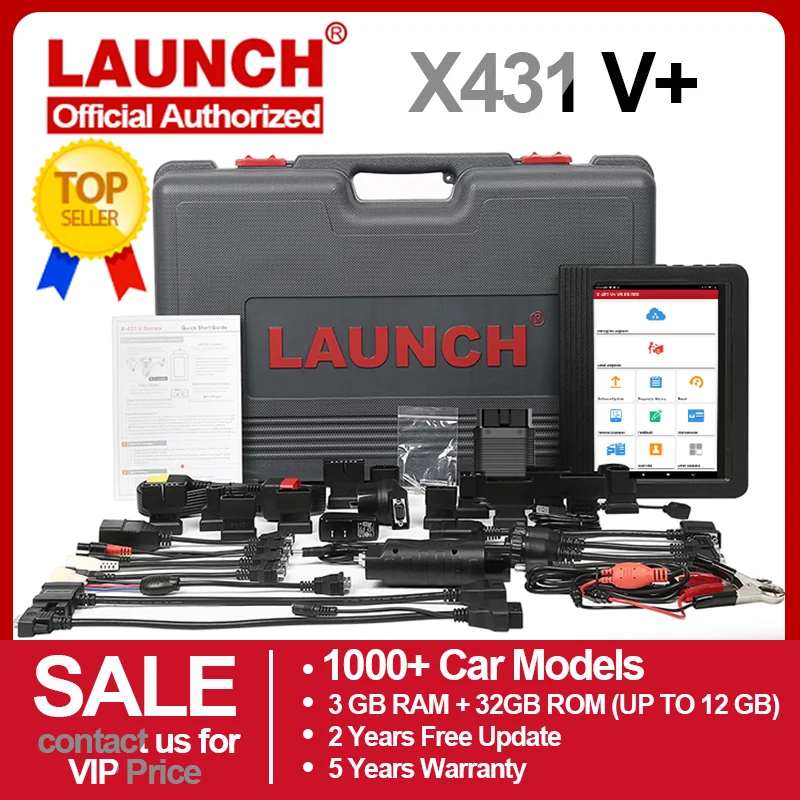 Launch X431 V+ 10&quot V4.0 obdii obd automotive scanner obd2 auto diagnostic tool bluetooth Wifi key porgrammer ECU Coding | Автомобили и