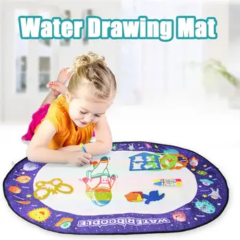 

Kids Drawing Books Educational Toy Toddler Water Doodle Mat Painting Board With Magic Pen Xmas Christmas Gift For Kids