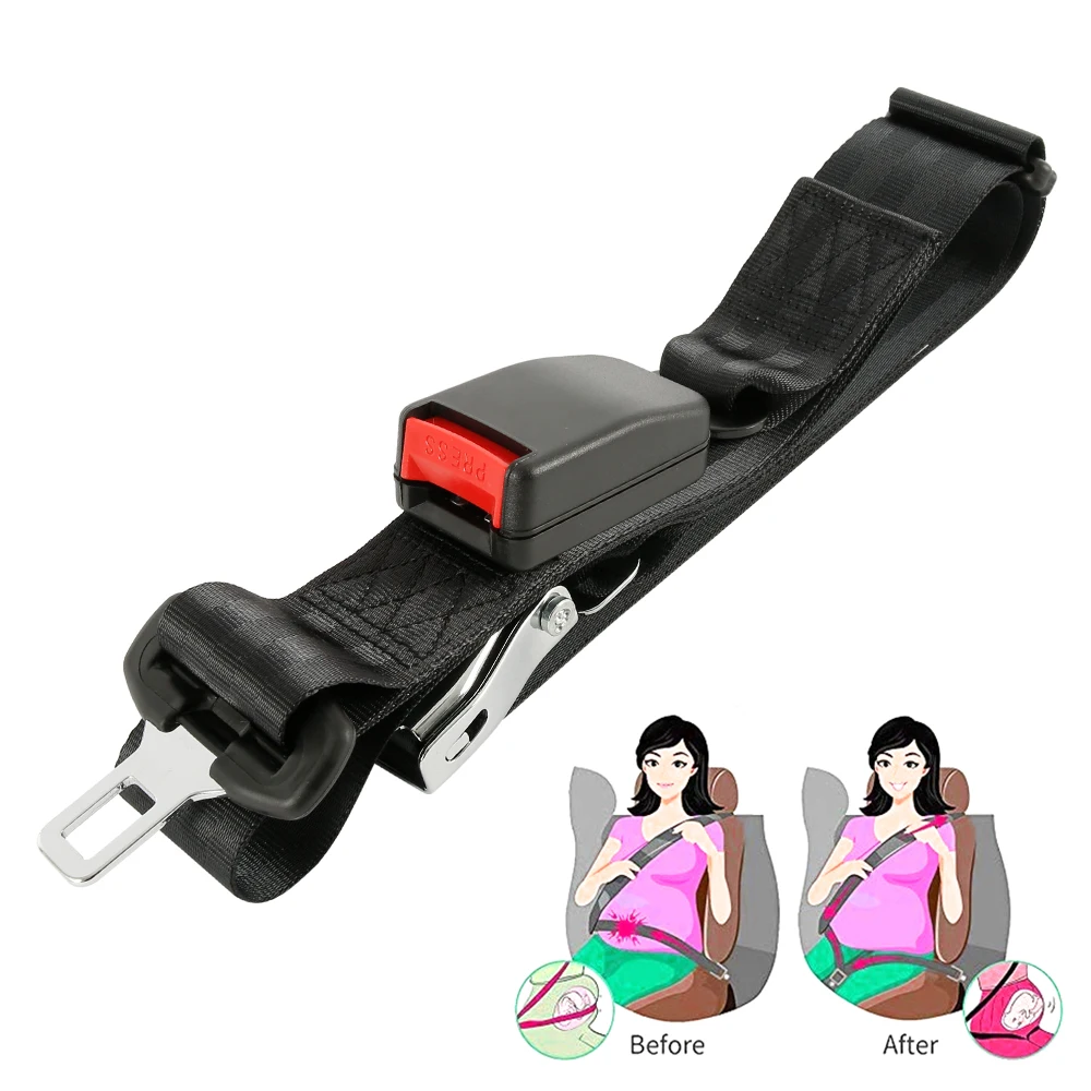 Pregnant Car Seat Belt Extender Buckle Clip Strap Adjustable Length Universal Pregnancy Safety Cover Women Protection