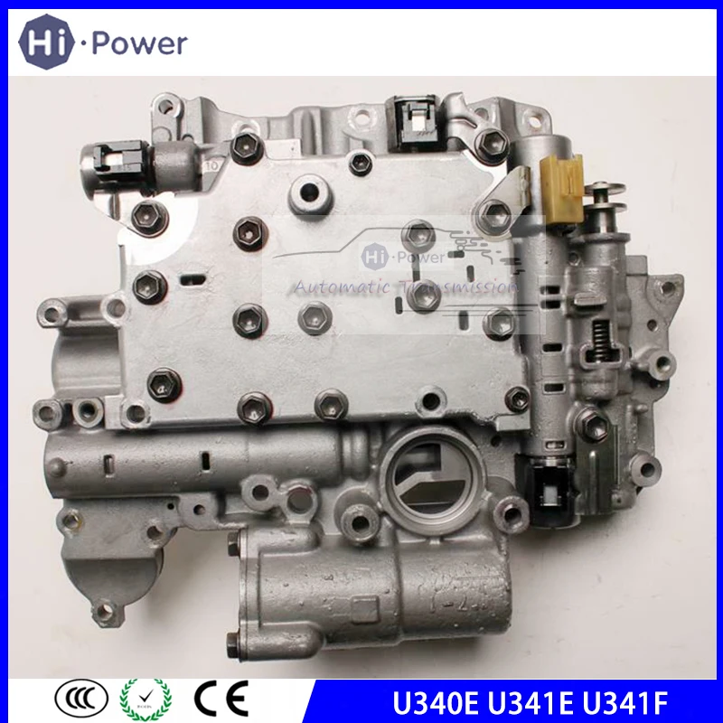 P37740 U340e U341e U341f, Valve Body With 5 Solenoids, Large Epc, For