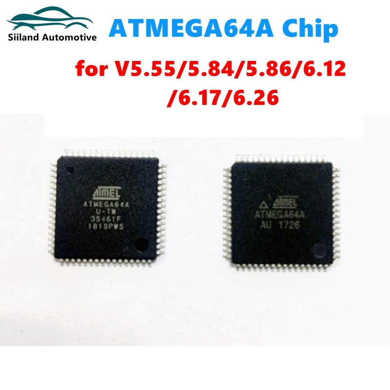 

NEW XPROG-M V6.26 V6.12/V6.17 V5.55 V5.86 Flash CPU Atmega64A Repair Chip for XPROG-M ECU Programmer ATMEGA 64 Flash Chip