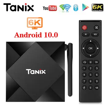 

2020 Tanix TX6S Android 10 Smart TV BOX Allwinner H616 4GB 32GB 64GB TX6 Set Top Box Support 4K Duble WiFi Youtube Netflix 2G 8G