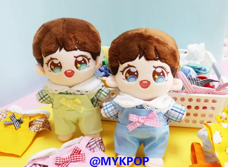 [MYKPOP] KPOP куклы одежда: комбинезон для 20cm-tall KPOP кукла, KPOP вентиляторы коллекция SA19090802