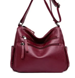 Женские сумки, горячая расцветка, женские сумки, высокое качество, кожа, пэчворк, женская сумка через плечо, женская сумка, основная, новинка C769 - Цвет: Серый