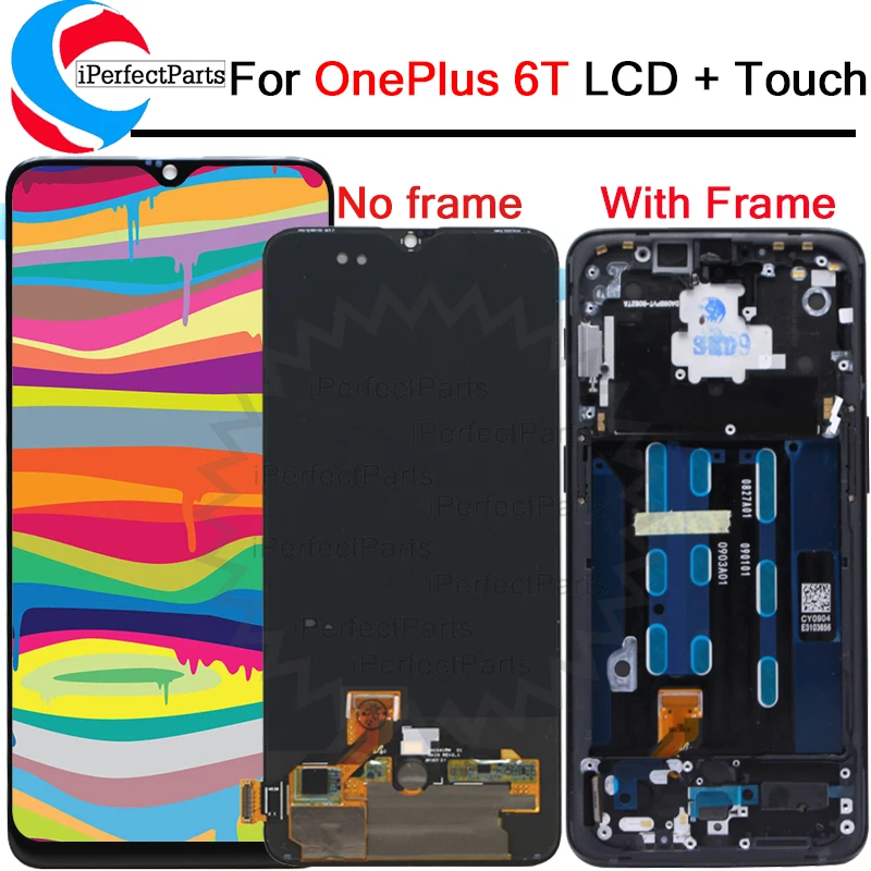 6.41'' For Oneplus 6t Lcd Display Screen Touch Panel Assembly Original