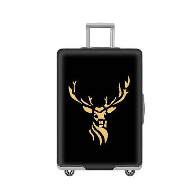 

JATRAVEL Cartoon Bucks Travel Thickest Elastic Luggage Suitcase Protective Cover, Apply To 18-32inch Cases, Travel Accessories