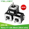 Rtelligent Nema 17 Stepper Motor 38mm 42motor Nema17 42BYGH 42N.cm (59.5oz.in) 4 lead stepper motor for 3D Printer Printing XYZ ► Photo 1/6