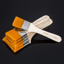 12 шт нейлоновые акриловые товары для рукоделия деревянные ручки мягкие краски кисти портативные масляные краски ing акварель