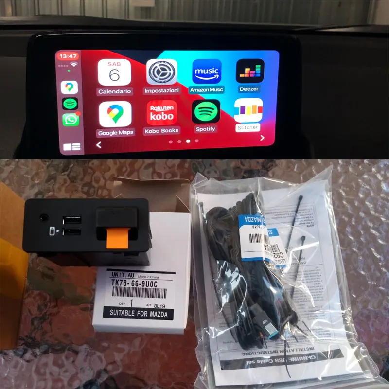 Apple Carplay Android Auto Usb Adapter Hub Oem A Mazda 3 6 2Hez A
