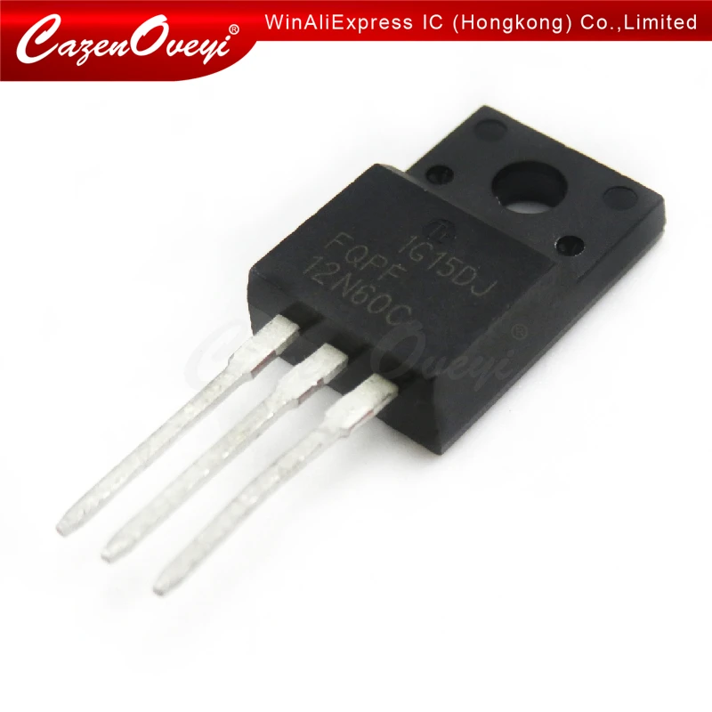 10 шт./лот FQPF12N60C 12N60C 12N60 TO-220 В наличии | Электронные компоненты и принадлежности