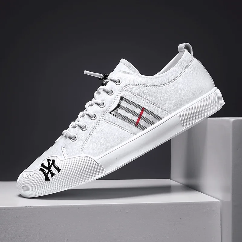 

Spring And Autumn MEN'S SHOES Korean-style Trend Slip-on Lazy Shoes England Versatile Casual Shoes White Youth STUDENT'S Shoes