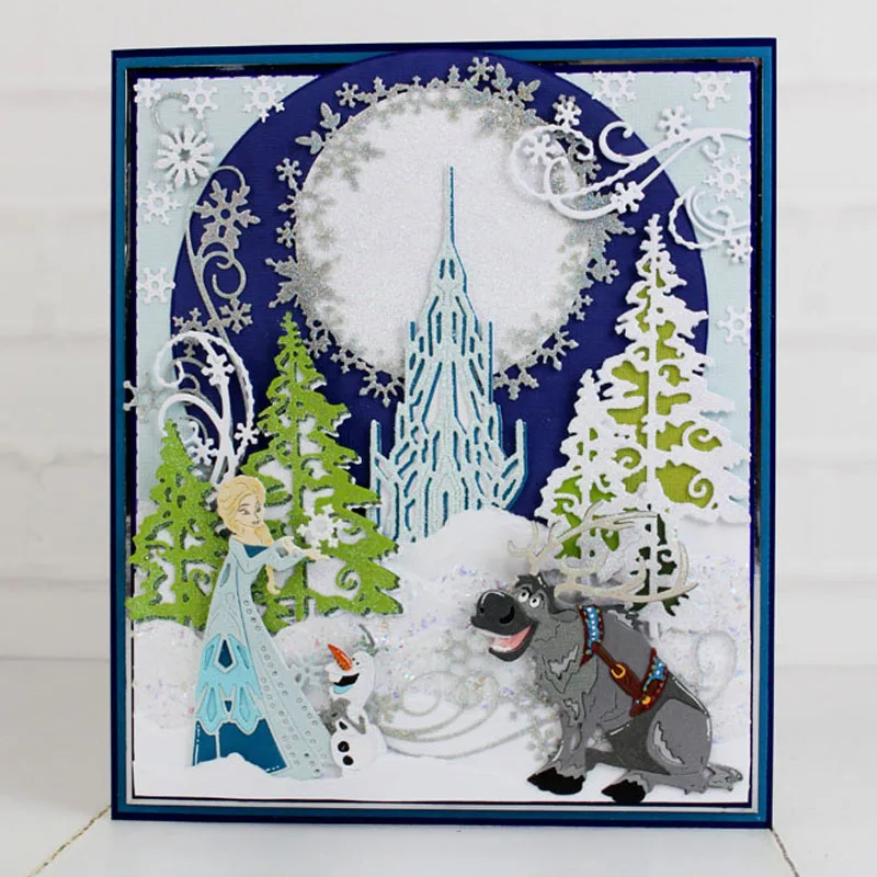 Рисунок 4 - Металлические Вырубные штампы со снежинками