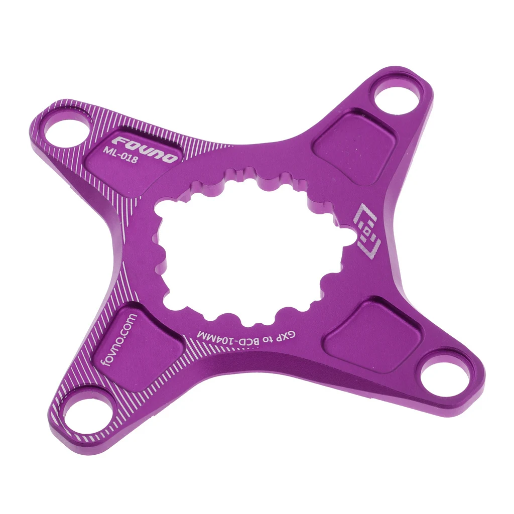 Bike Crank Spider GXP to BCD 104MM Adapter Mountain Road Bicycle  GXP XX1 X0 X9 Crank Adaptor Convertor
