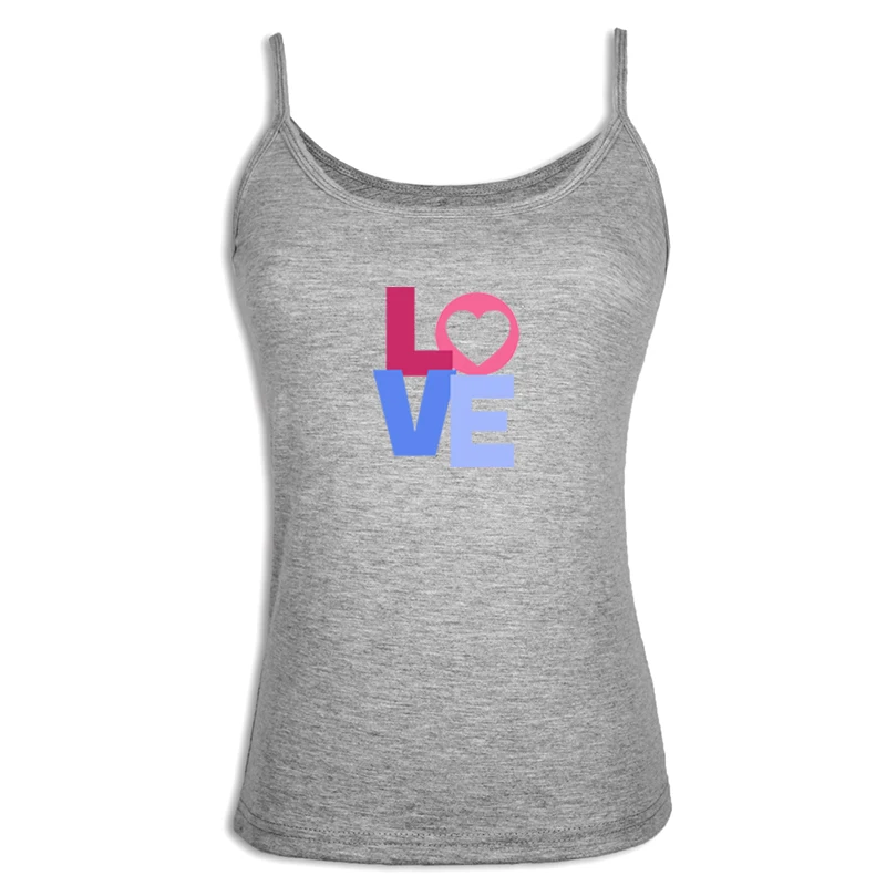 iaSingletS1417G Собака надписи MOM LOVE Heart футболки с надписью «I LOVE My Boyfriend Karma Place для грех сексуальные дамские, женские жилет из джерсовой ткани детский комбинезон из хлопка, топы на лямках - Цвет: iaSingletS1417G