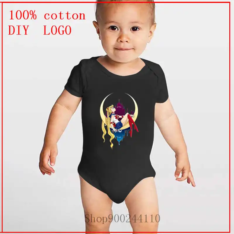 Nuevo De Dibujos Animados Marinero Luna Impresion De Bodies De Bebe Recien Nacido Ropa De Bebe Ninas Ninos Mameluco Traje Para Ropa De Bebe 0 24m Bodis Aliexpress