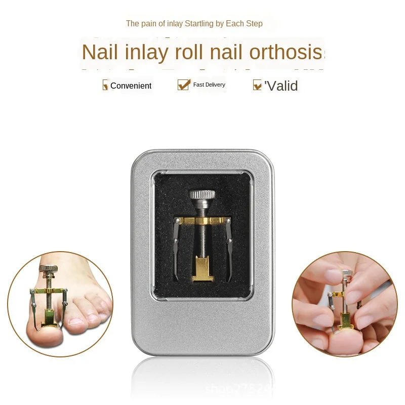 

Ingrown Toenails Corrector Pedicure Foot Toe Nail Care Stainless Steel Treatment Onyxis Bunion Correction Tool