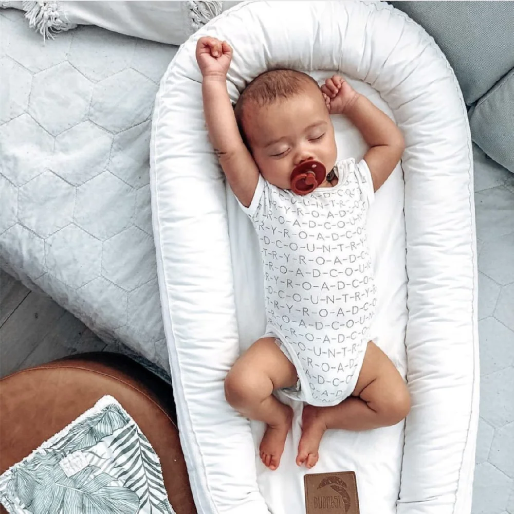 Nido de bebé portátil, tumbona de algodón para recién nacido, cama de viaje, cuna para bebé