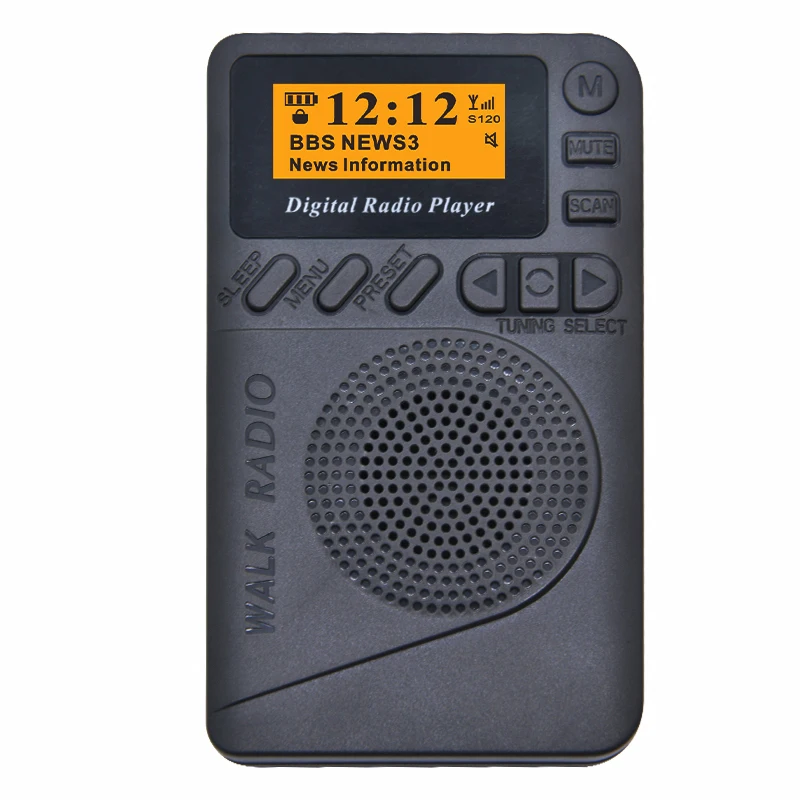 DAB/DAB + цифровой радиоплеер DAB прием FM MP3-плеер карманный мини стереоприемник