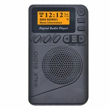 Pocket DAB/DAB+ Digital Radio FM LCD Display Good Sound Speaker Long Battery Life Portable Mini Radio Receiver