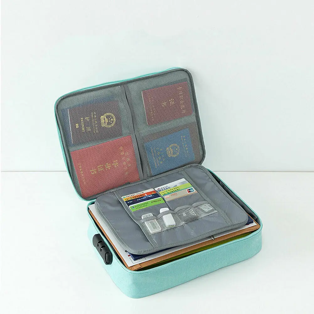 Green With lock Новые водонепроницаемые дорожные сумки для хранения одежды, органайзер для багажа, Упаковка Куб - Цвет: Green With lock
