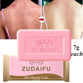 

1pcs Zudaifu Sulfur Soap Anti-mites Anti-acne Body Cleansing Soap Skin Treatment Acne Psoriasis Seborrhea Eczema Anti Fungus