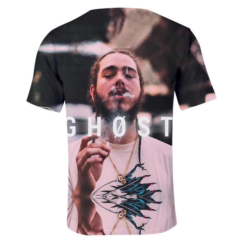 Футболка Singer post malone для мужчин/женщин,, модный принт, хип-хоп, летняя, крутая, с принтом, с короткими рукавами, уличные футболки, топы