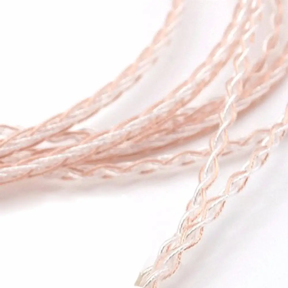 Thouliess HI FI Carbon Fiber Custom Made 8 Core MMCX Cable Earphone Headphone Upgrade Cable for SE846 SE535 SE315 SE215 UE900