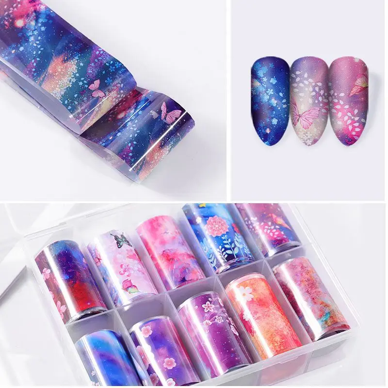 Лак для ногтей Стикеры ползунки украшения Дизайн аксессуары Maquillage передачи