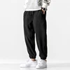 New Loose Jogging Pants Men 2022 New Fashion Fleece Autumn Winter Warm Sweatpants Male Outdoor Straight Trousers Pantalon Hommes ► Photo 3/6