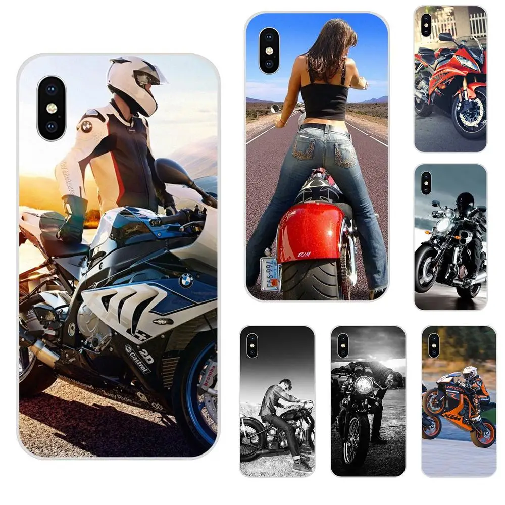 

For Huawei Nova 2 V20 Y3II Y5 Y5II Y6 Y6II Y7 Y9 G8 G9 GR3 GR5 GX8 Prime 2018 2019 Phone Case The Motorcycle Motorbike