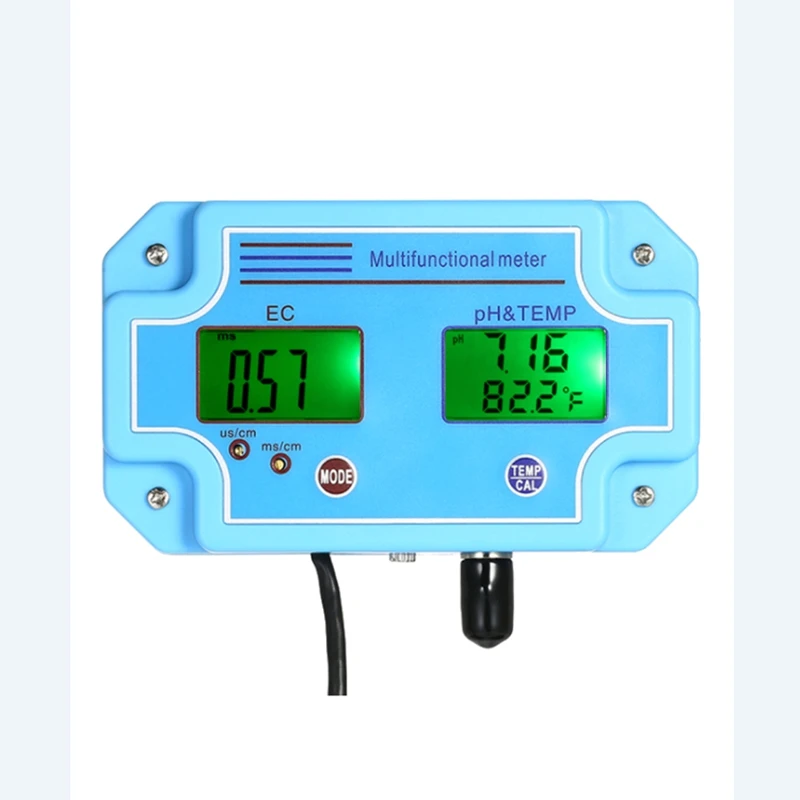 Digital Ph Ec Temp Online Monitor 3in1 High Accuracy Aquarium Water Ph