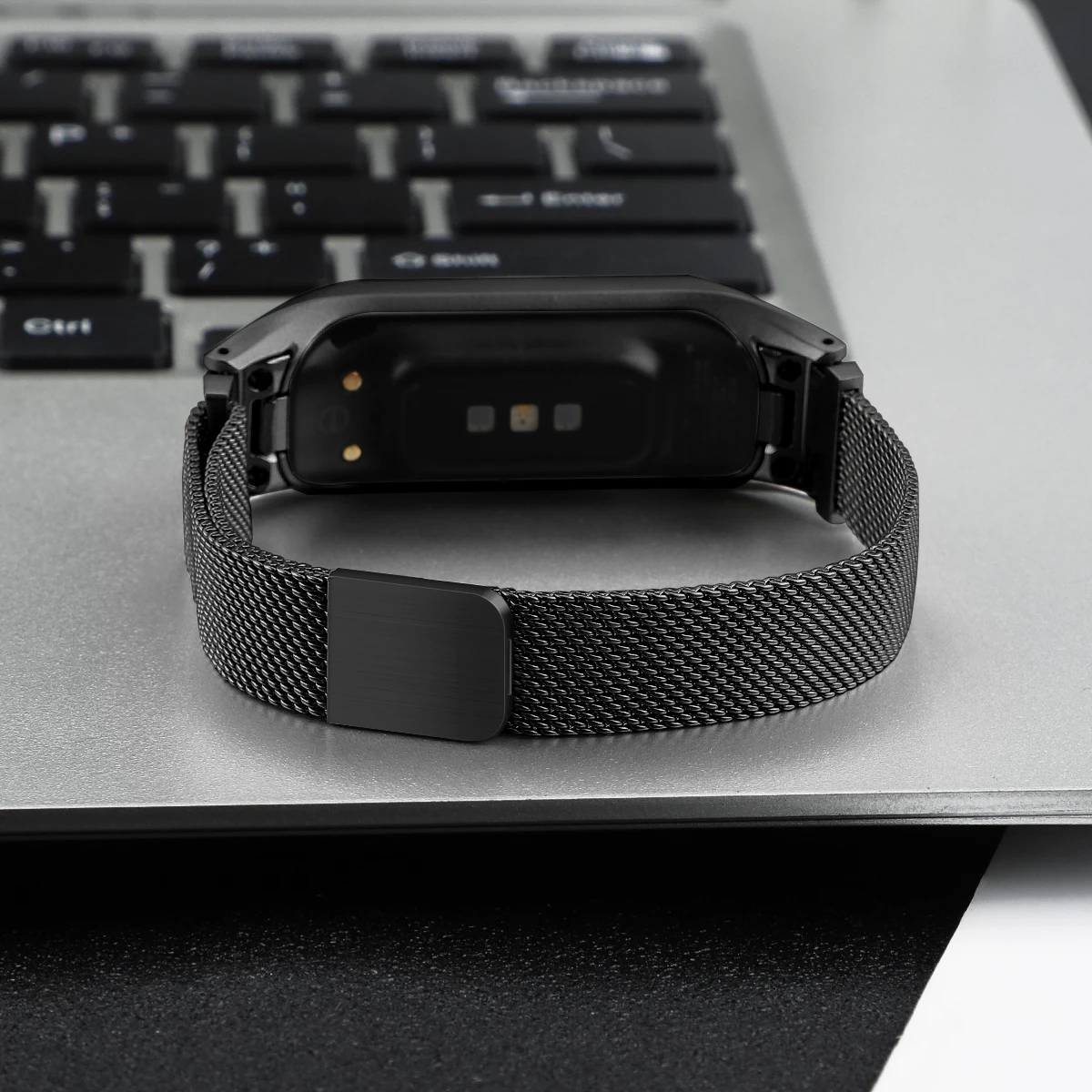 Для samsung Galaxy Fit E ремешок для часов наручные металлические стальные плетеные магнитные всасывающие миланские часы ремешок Браслет