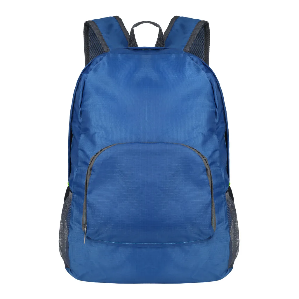 MAIOUMY спортивный рюкзак, походный рюкзак для мужчин и женщин, школьные сумки унисекс, ранец, высокое качество, одноцветная сумка для путешествий, карман для телефона#910 - Цвет: BU