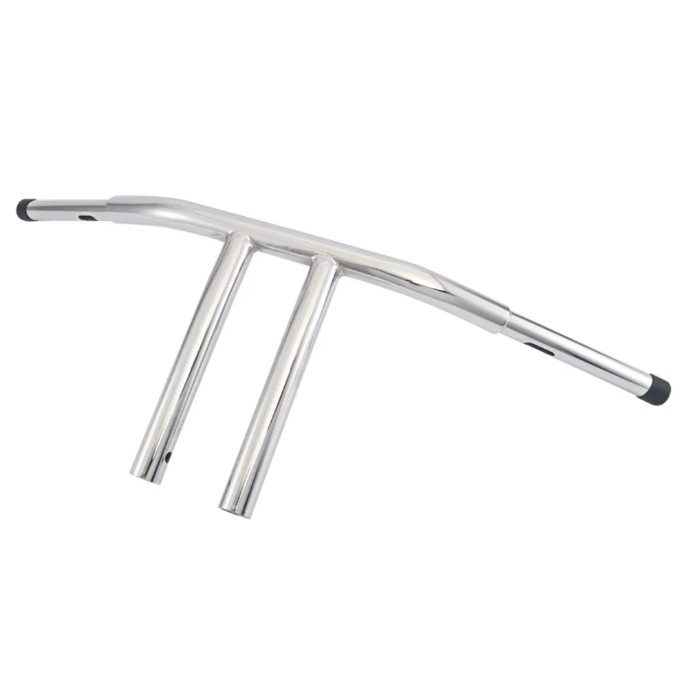 Мотоцикл 12 дюймов Rise Street Slammer T bar H 1 дюйм. Руль для Harley Dyna Softail FLD FXDB FXDF FLHR FLHRC