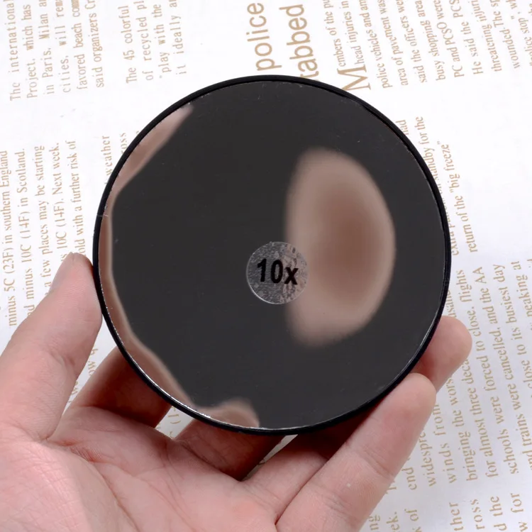 

Top selling Makeup Mirror 10X Magnifying Mirror With Two Suction Cups Cosmetics Tools Round Mirror Magnification