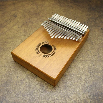 

17 Key Kalimba African Solid Pine Mahogany Thumb Finger Piano Sanza Mbira Calimba Play with Guitar Wood Musical Instruments