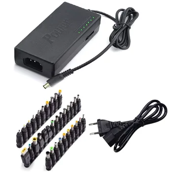 

IG-Universal DC 12V 15V 16V 18V 19V 20V 24V 4.5A 4A Adjustable Power Supply Adapter 34 Detachable Plugs for Laptop EU Plug