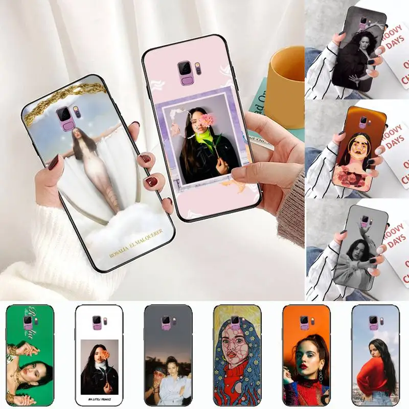 

Beautiful Rosalia pienso en Tu Phone Case For Samsung A20 A30 30s A40 A7 2018 J2 J7 prime J4 Plus S5 Note 9 10 Plus