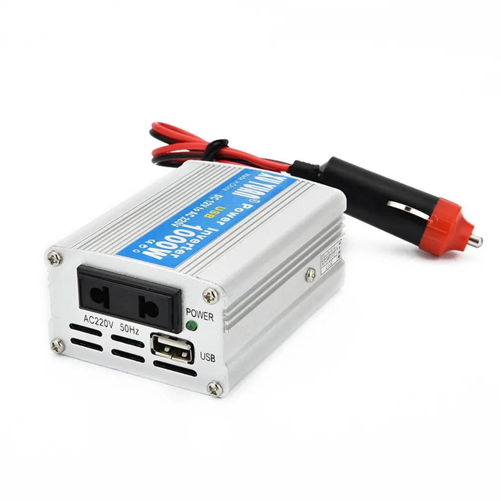 200W DC 12V to AC 220V Car Auto Power Inverter Converter USB Charger Adapter Car Auto Power Inverter Converter USB Charger