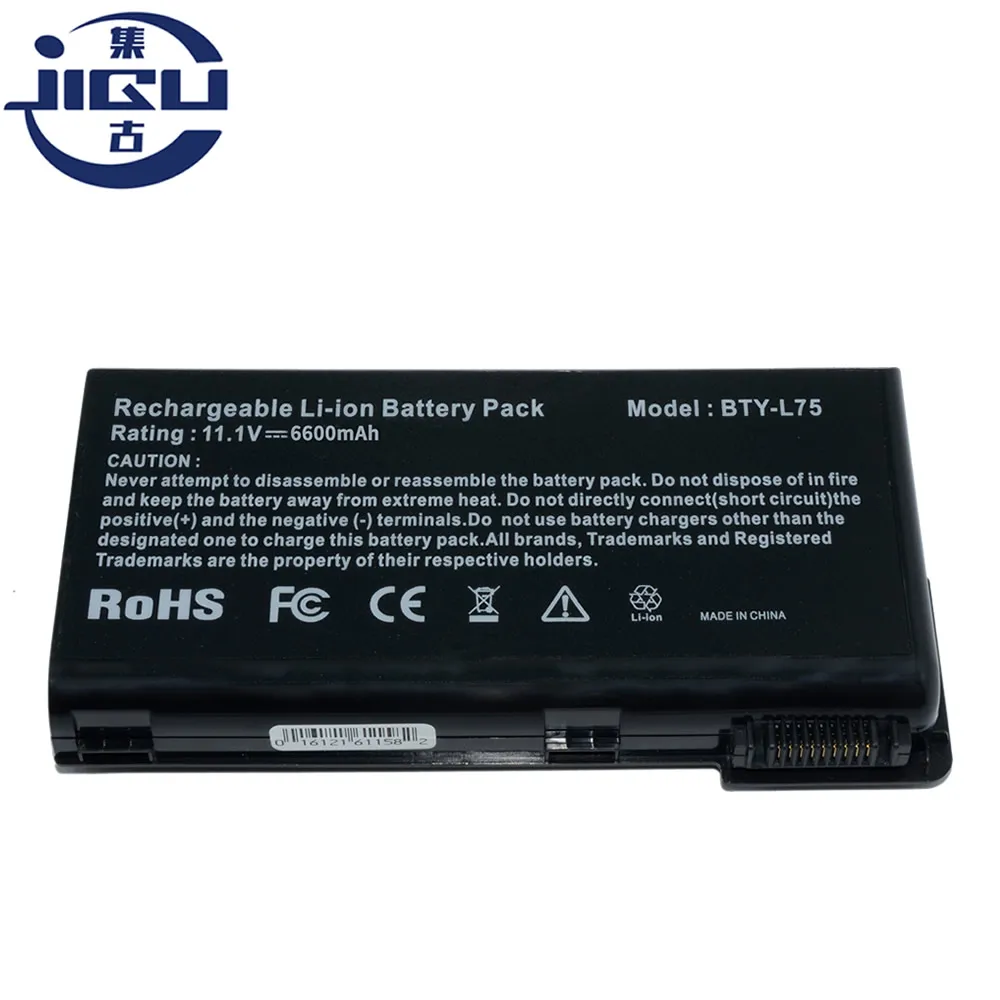 Аккумуляторная батарея JIGU для ноутбука Φ MSI A5000 все серии CR600 A6000 A6200 CR610 CR620 CR700 CX600