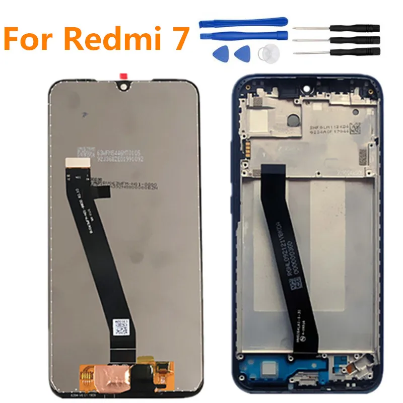 

6.26For Xiaomi Redmi 7 LCD Display Touch Screen Digitizer Assembly+frame For Snapdragon 632 Redmi7 lcd Display Screen Repair